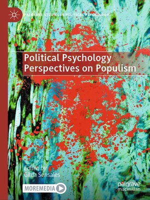 cover image of Political Psychology Perspectives on Populism